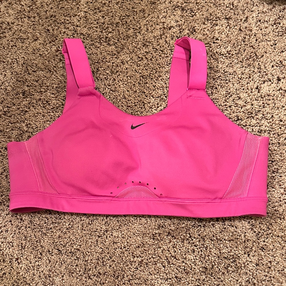 Nike Women's Vibrant Pink Sports Bra